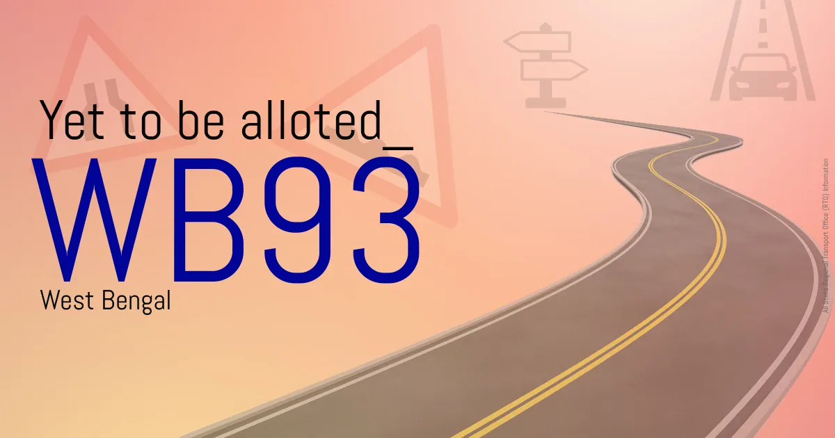 WB93 || Yet to be alloted

