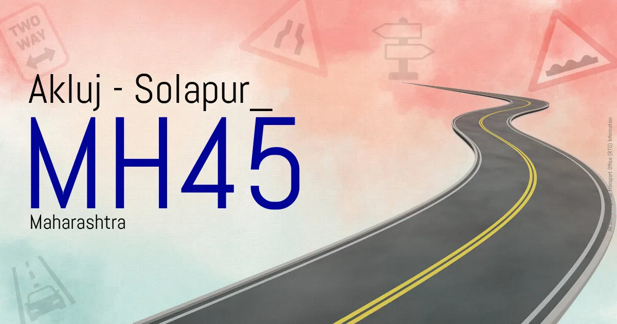 MH45 || Akluj - Solapur

